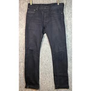 SYOAIYA x BLUE IN GREEN JAPAN Selvedge Handmade Dark Blue Jeans Straight W33